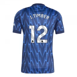 Arsenal FC Fußballtrikot 2025-26 J. Timber #12 Auswärtstrikot Herren
