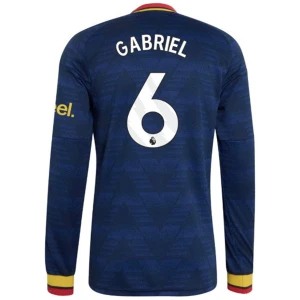Arsenal FC Fußballtrikot 2026-27 Gabriel Magalhães #6 Auswärtstrikot Herren Langarm
