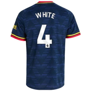 Arsenal FC Fußballtrikot 2026-27 White #4 Auswärtstrikot Herren
