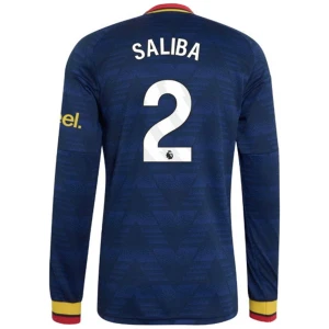 Arsenal FC Fußballtrikot 2026-27 William Saliba #2 Auswärtstrikot Herren Langarm