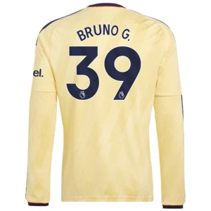 Arsenal FC Fußballtrikot Bruno Guimarães #39 2026-27 Ausweichtrikot Herren Langarm