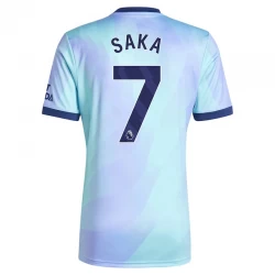 Arsenal FC Fußballtrikot Bukayo Saka #7 2024-25 Ausweichtrikot Herren