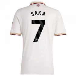 Arsenal FC Fußballtrikot Bukayo Saka #7 2025-26 Ausweichtrikot Herren
