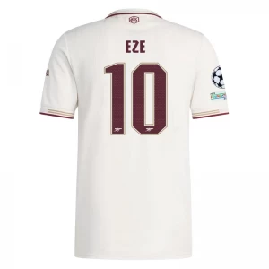 Arsenal FC Fußballtrikot Eze #10 2025-26 Champions League Ausweichtrikot Herren