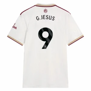 Arsenal FC Fußballtrikot Gabriel Jesus #9 2025-26 Ausweichtrikot Herren