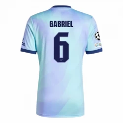 Arsenal FC Fußballtrikot Gabriel Magalhães #6 2024-25 UCL Ausweichtrikot Herren