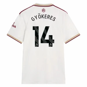 Arsenal FC Fußballtrikot Gyokeres #14 2025-26 Ausweichtrikot Herren