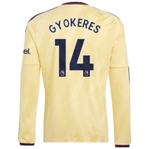Arsenal FC Fußballtrikot Gyokeres #14 2026-27 Ausweichtrikot Herren Langarm