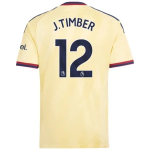 Arsenal FC Fußballtrikot J. Timber #12 2026-27 Ausweichtrikot Herren