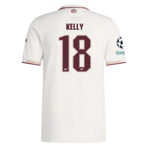 Arsenal FC Fußballtrikot Kelly #18 2025-26 Champions League Ausweichtrikot Herren