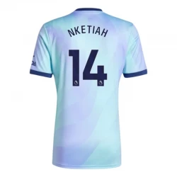 Arsenal FC Fußballtrikot Nketiah #14 2024-25 Ausweichtrikot Herren