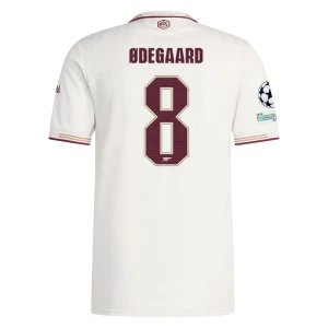 Arsenal FC Fußballtrikot Odegaard #8 2025-26 Champions League Ausweichtrikot Herren