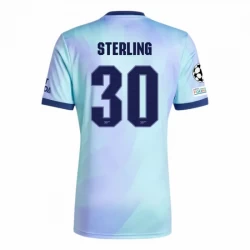 Arsenal FC Fußballtrikot Raheem Sterling #30 2024-25 UCL Ausweichtrikot Herren