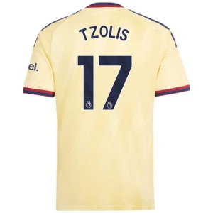 Arsenal FC Fußballtrikot Tzolis #17 2026-27 Ausweichtrikot Herren