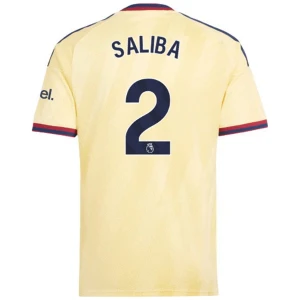 Arsenal FC Fußballtrikot William Saliba #2 2026-27 Ausweichtrikot Herren
