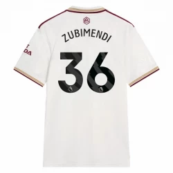 Arsenal FC Fußballtrikot Zubimendi #36 2025-26 Ausweichtrikot Herren