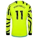 Arsenal FC Fußballtrikots 2023-24 Martinelli #11 Auswärtstrikot Herren Langarm