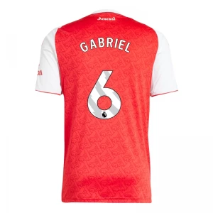 Arsenal FC Gabriel Magalhães #6 Fußballtrikot 2025-26 Heimtrikot Herren