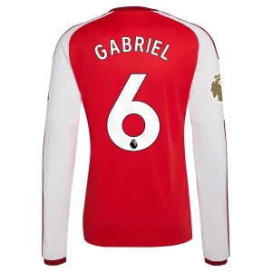 Arsenal FC Gabriel Magalhães #6 Fußballtrikot 2026-27 Heimtrikot Herren Langarm