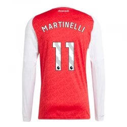 Arsenal FC Gabriel Martinelli #11 Fußballtrikot 2025-26 Heimtrikot Herren Langarm