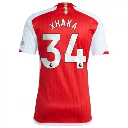 Arsenal FC Granit Xhaka #34 Fußballtrikots 2023-24 Heimtrikot Herren