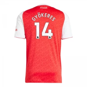 Arsenal FC Gyokeres #14 Fußballtrikot 2025-26 Heimtrikot Herren