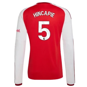 Arsenal FC Hincapie #5 Fußballtrikot 2026-27 Heimtrikot Herren Langarm