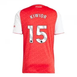 Arsenal FC Kiwior #15 Fußballtrikot 2025-26 Heimtrikot Herren