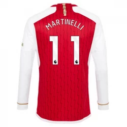Arsenal FC Martinelli #11 Fußballtrikots 2023-24 Heimtrikot Herren Langarm