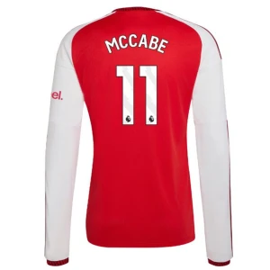 Arsenal FC Mccabe #11 Fußballtrikot 2026-27 Heimtrikot Herren Langarm