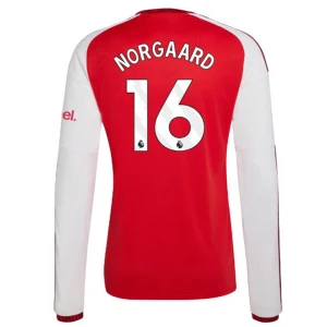 Arsenal FC Norgaard #16 Fußballtrikot 2026-27 Heimtrikot Herren Langarm