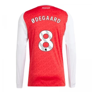 Arsenal FC Odegaard #8 Fußballtrikot 2025-26 Heimtrikot Herren Langarm