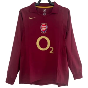 Arsenal FC Retro Trikot 2005-06 Heim Herren Langarm