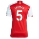 Arsenal FC Thomas #5 Fußballtrikots 2023-24 Heimtrikot Herren