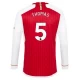 Arsenal FC Thomas #5 Fußballtrikots 2023-24 Heimtrikot Herren Langarm
