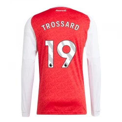 Arsenal FC Trossard #19 Fußballtrikot 2025-26 Heimtrikot Herren Langarm
