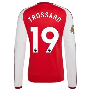 Arsenal FC Trossard #19 Fußballtrikot 2026-27 Heimtrikot Herren Langarm