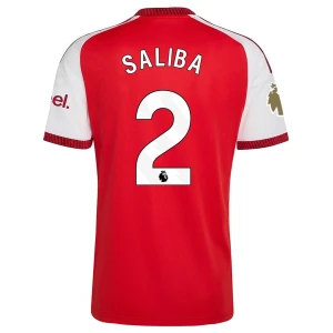 Arsenal FC William Saliba #2 Fußballtrikot 2026-27 Heimtrikot Herren