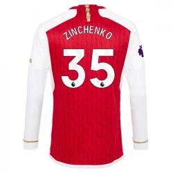 Arsenal FC Zinchenko #35 Fußballtrikots 2023-24 Heimtrikot Herren Langarm