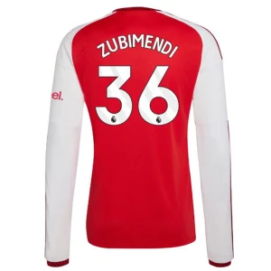 Arsenal FC Zubimendi #36 Fußballtrikot 2026-27 Heimtrikot Herren Langarm