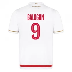 AS Monaco Balogun #9 Fußballtrikot 2025-26 Heimtrikot Herren