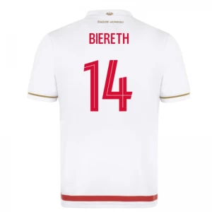 AS Monaco Biereth #14 Fußballtrikot 2025-26 Heimtrikot Herren