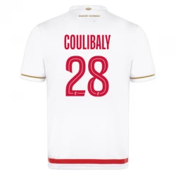 AS Monaco Coulibaly #28 Fußballtrikot 2025-26 Heimtrikot Herren