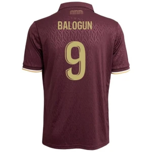 AS Monaco Fußballtrikot 2026-27 Balogun #9 Auswärtstrikot Herren