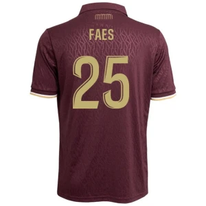 AS Monaco Fußballtrikot 2026-27 Faes #25 Auswärtstrikot Herren