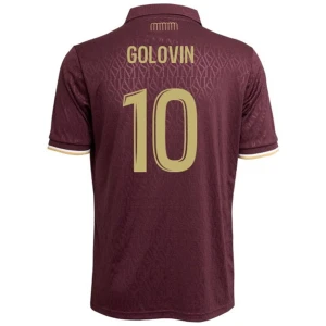 AS Monaco Fußballtrikot 2026-27 Golovin #10 Auswärtstrikot Herren