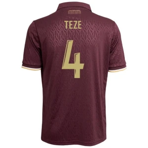 AS Monaco Fußballtrikot 2026-27 Teze #4 Auswärtstrikot Herren