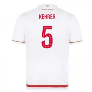 AS Monaco Kehrer #5 Fußballtrikot 2025-26 Heimtrikot Herren