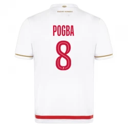 AS Monaco Paul Pogba #8 Fußballtrikot 2025-26 Heimtrikot Herren