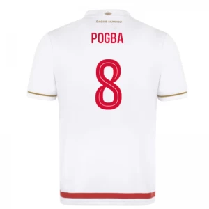 AS Monaco Paul Pogba #8 Fußballtrikot 2025-26 Heimtrikot Herren